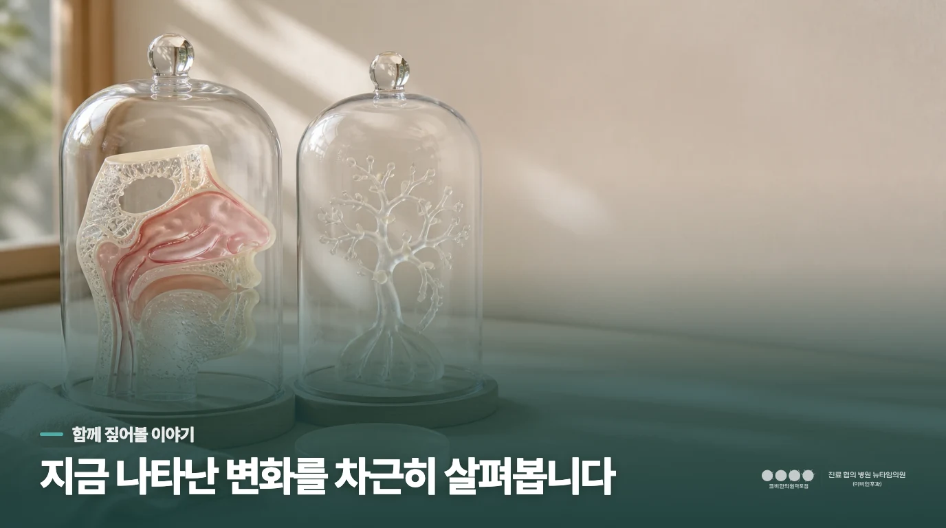 일상에서 코의 예민함을 낮추기 위해 실천할 수 있는 방법은 무엇인가요